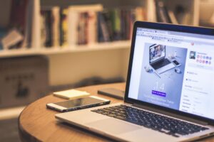 Website building in 2025: Designers using AI tools, drag-and-drop templates, and custom features for unique brand websites.
