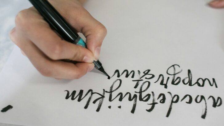 AI font generator interface showing handwriting being converted into digital font in 2025