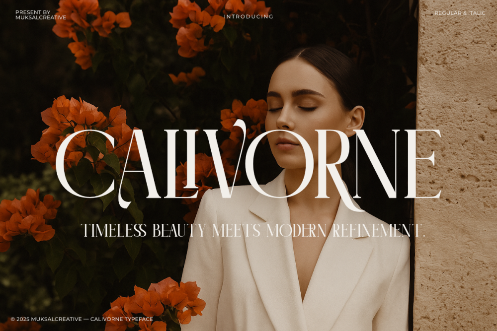Calivorne - Modern Elegant Serif