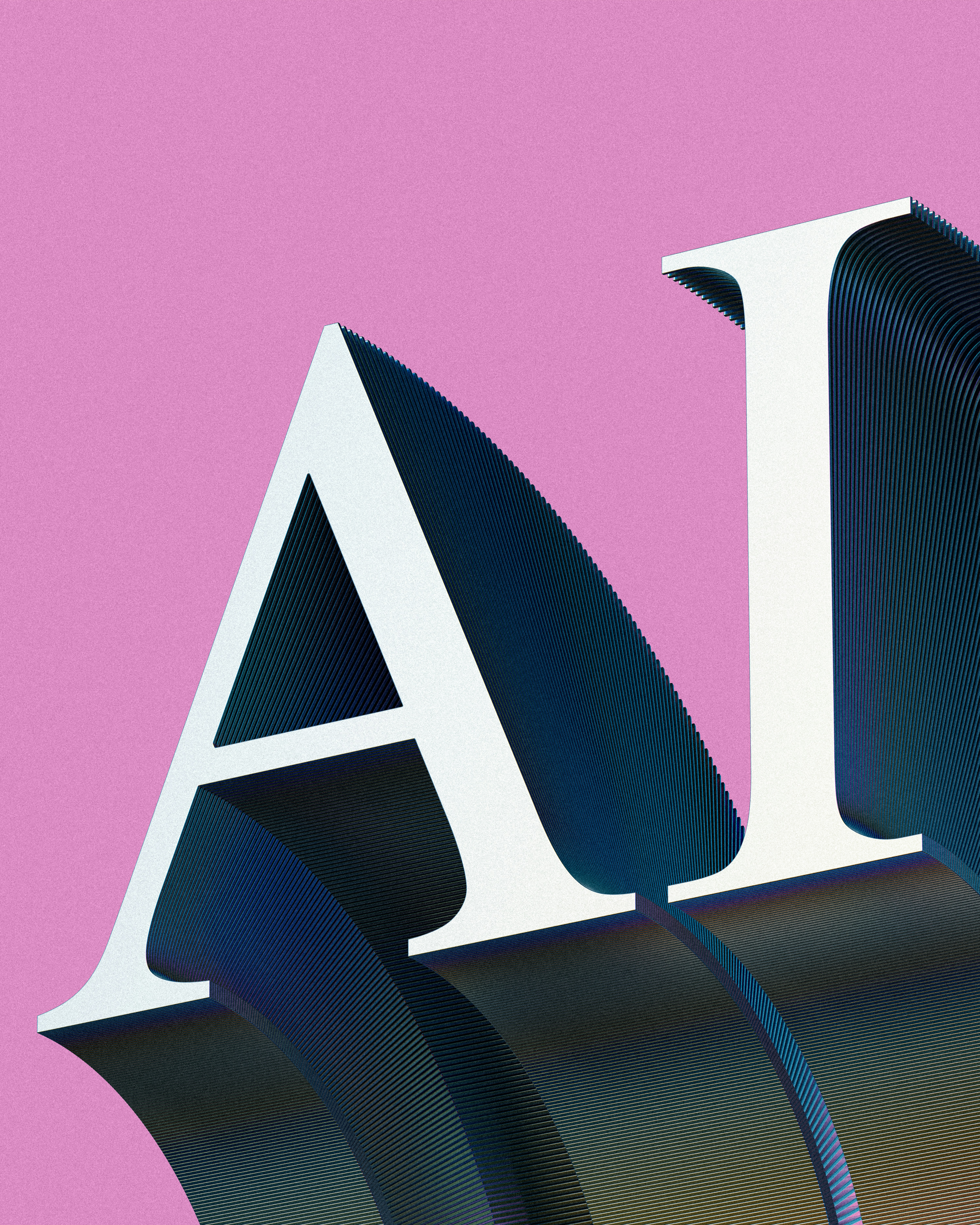 Design and AI trends 2025: bold typography and futuristic UI aesthetics