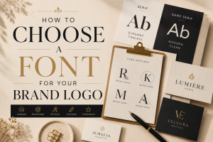 HOW TO CHOOSE A FONT FOR YOUR BRAND LOGO