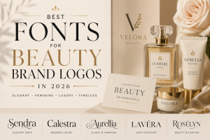 best fonts for beauty brand logos in 2026