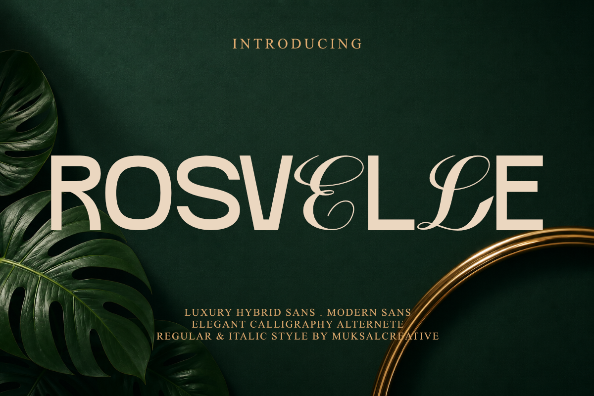 Rosvelle Luxury Hybrid Sans