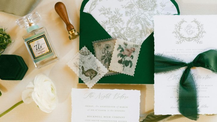 wedding fonts for invitations and luxury wedding branding